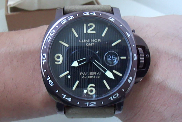 Replica de reloj Panerai Luminor GMT