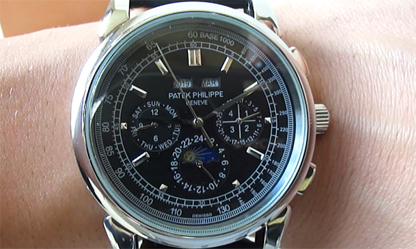 replica de reloj Patek Philippe cronógrafo perpetuo